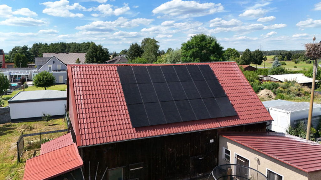 PV-Anlage für Einfamilienhaus