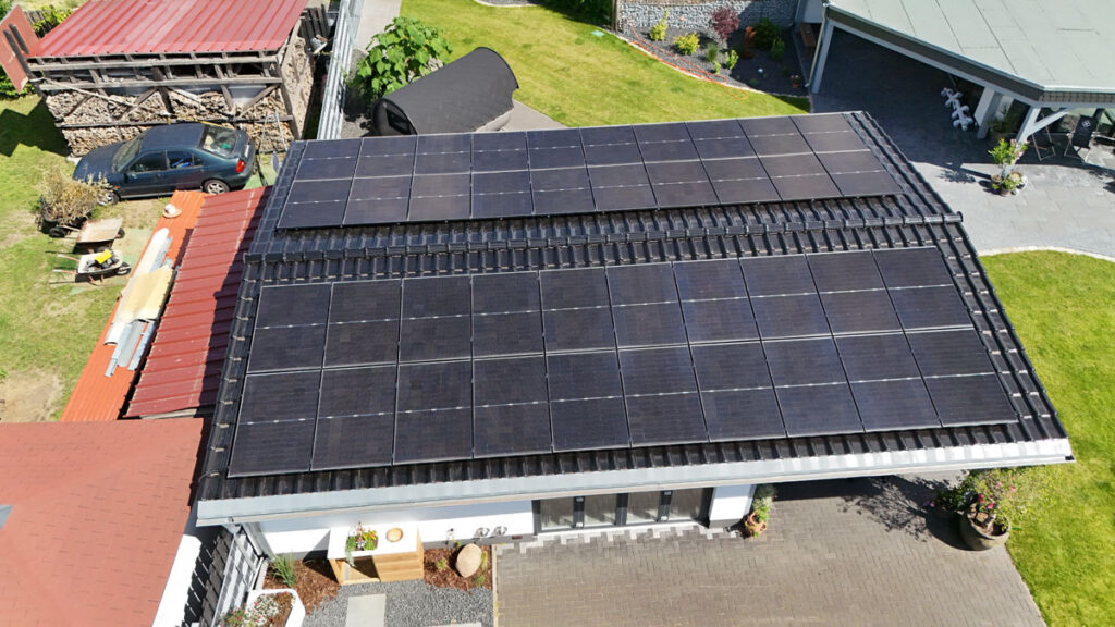 PV-Anlage für Einfamilienhaus in Schönwald